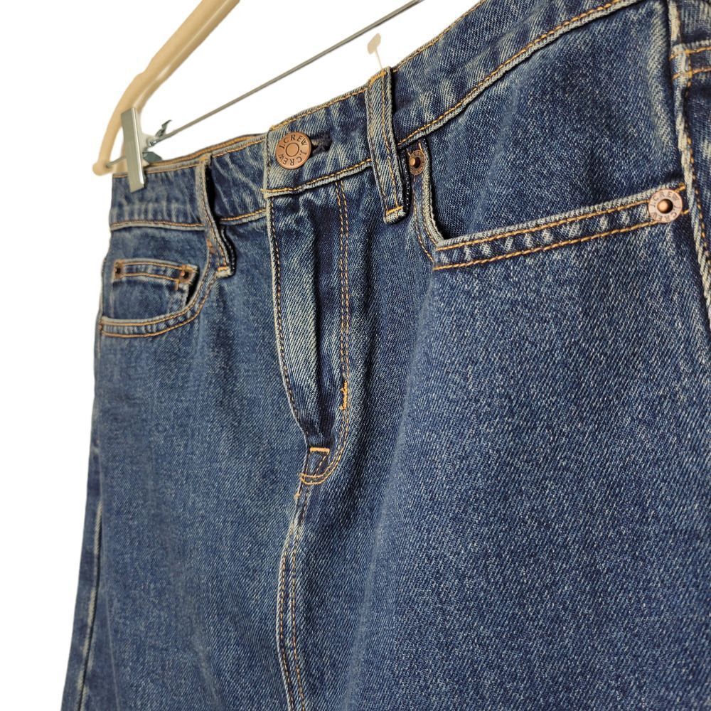 J.Crew Factory Denim Raw Hem Mini Skirt 0 - Picture 7 of 7